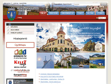 Tablet Screenshot of gyergyoszentmiklos.ro